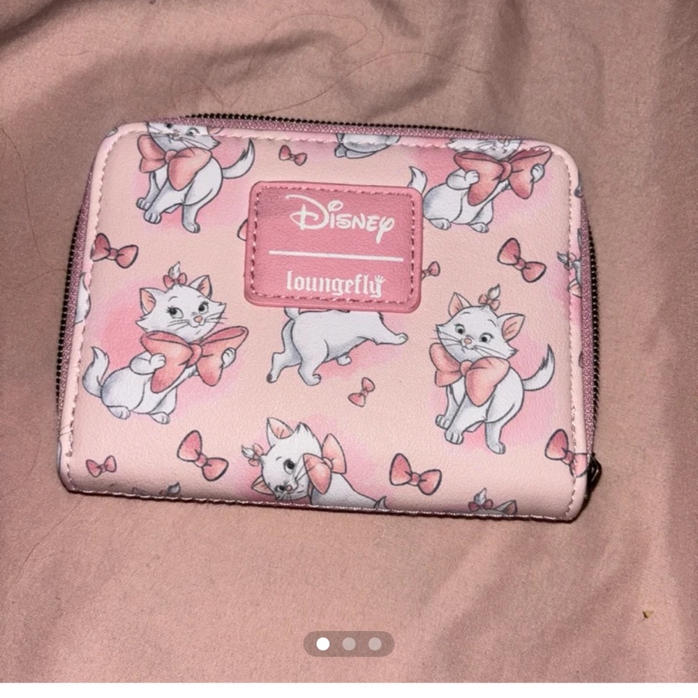 Loungefly Pink Disney Cat Wallet